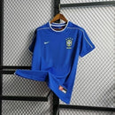 Camisa Brasil Retro 1998 - Torcedor Masculina - Azul